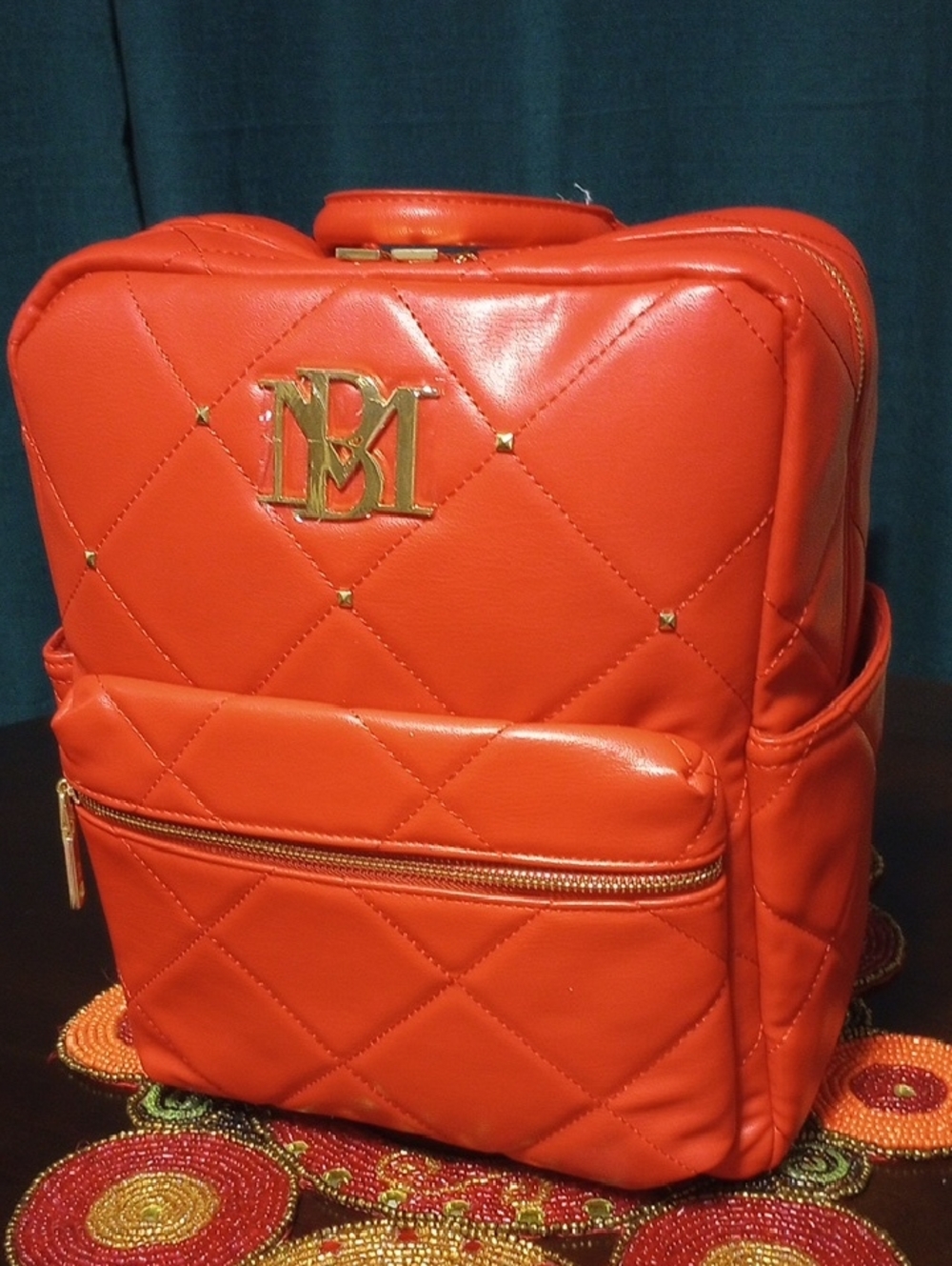 Quilted Laptop Backpack - Picture 5 of 15